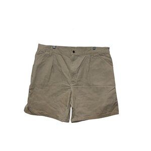 Carhartt Beige Denim Cotton Outdoor  Cargo Shorts Men's Size 40